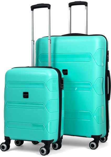 Lucas Polipropilen Kırılmaz Valiz, Kabin Boy&büyük Boy