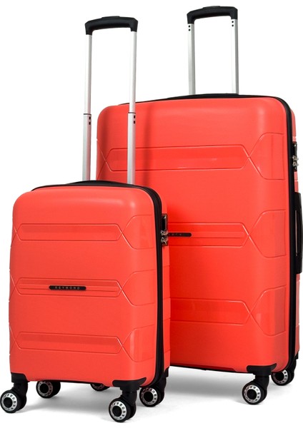 Lucas Polipropilen Kırılmaz Valiz, Kabin Boy&büyük Boy