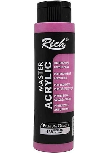 Rıch 500-138 Akrilik Boya 02344 Pembe 500 cc fiyatları