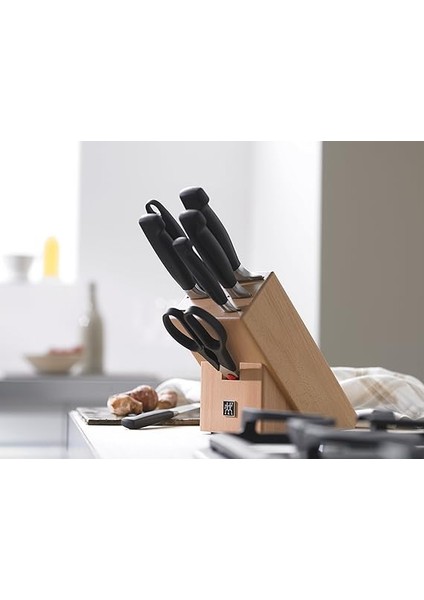 Four Star Blok Bıçak Seti, Paslanmaz Çelik, Manyetik Bıçak Bloklu, Gümüş fiyatları