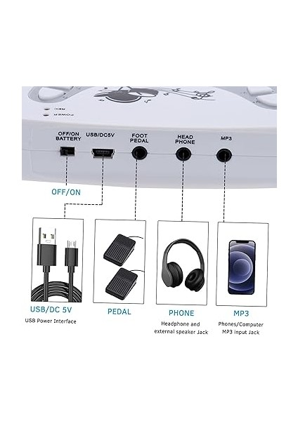 Drum Pad Kiti Katlanabilir Elektrikli Davul Pad Yeni Başlayanlar Için Davul Sopaları ile Davullar Perküsyon Enstrümanları Aksesuarları modelleri