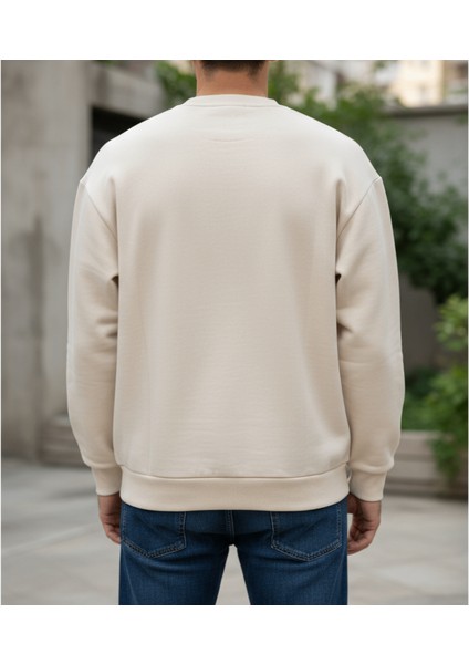 California Vibes Oversize Sweatshirt Bej indirimleri