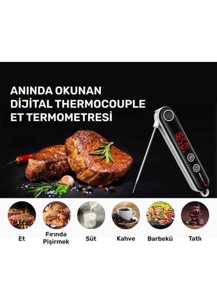 TP18S Daldırma/saplama Izgara/barbekü/mangal Et Gıda Ölçme Pişirme Termometresi indirimleri