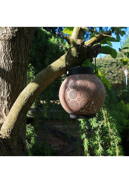 Güneş Enerjili Dekoratif LED Fener / Askılı Bahçe Feneri / Bahçe Dekorasyon Feneri / GT-SL25R modelleri