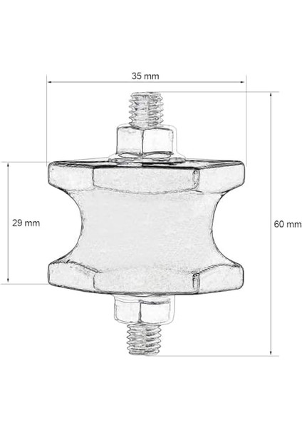 Btu Arası Titreşim Önleyici Klima Dış Ünite Takozu 4lü Set fiyatları