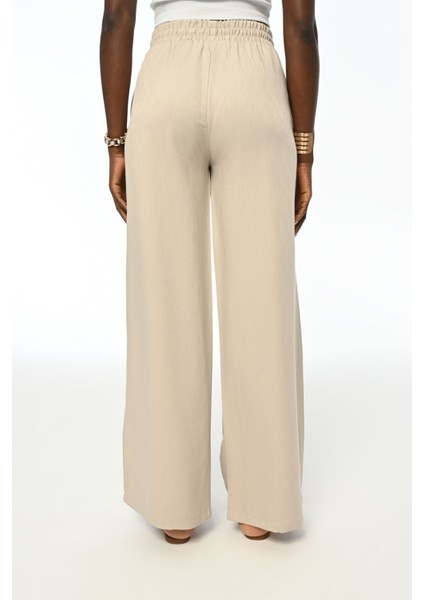 Beli Lastikli Rahat Kalıp Bol Paça Rahat Kalıp Pantolon fiyatları