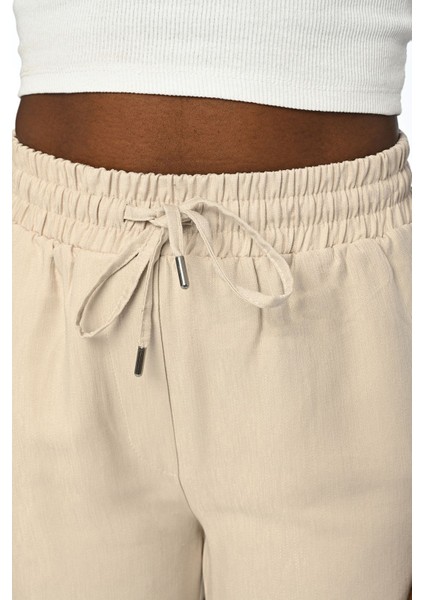 Beli Lastikli Rahat Kalıp Bol Paça Rahat Kalıp Pantolon modelleri