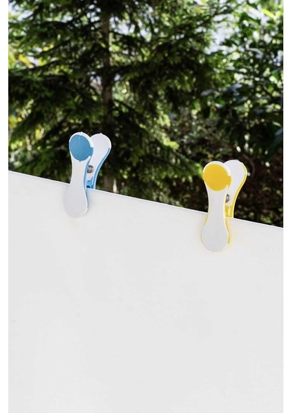 Home Yeni Nesil Silikon Çamaşır Mandalı, Iz Bırakmayan Süper Güçlü Paslanmaz Kırılmaz Mandal Seti 10'lu, Kırmızı indirimleri