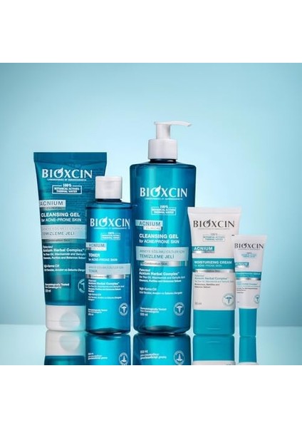 Bioxcin Acnium Sebum Dengeleyici Yüz Yıkama Jeli 500ML 1 Alana 1 Hediye