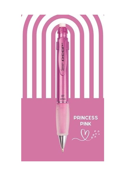 Deep Mek. Kursun Klm 07MM Met Prenses Pembe modelleri