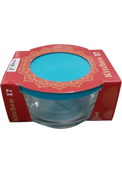 Cam Saklama Kabı 17 cm ROYALEKS-70415