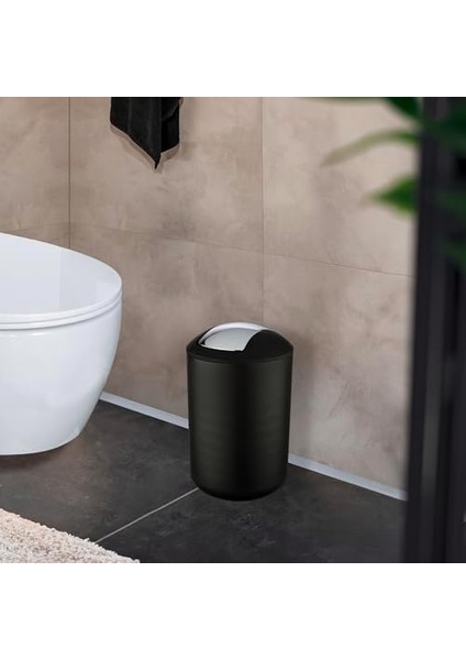 L Siyah Sallanan Kapaklı Kova 6,5 L fiyatları