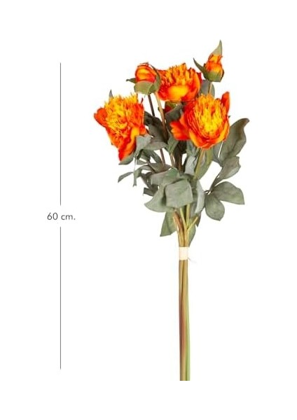 Yapay Çiçek Şakayık Demet Turuncu 60 Cm. fiyatları