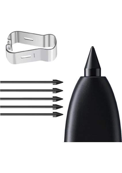 Tab S10 X820 Pencil Uçları 5`li Paket Siyah