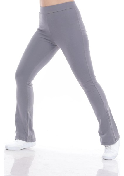 Kadın Beli Lastikli Toparlayıcı Ispanyol Paça Tayt fiyatları