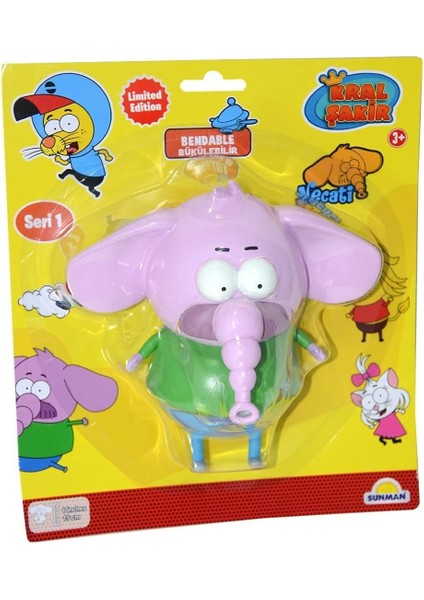 Şakir Necati Tekli Bendable Figür 15 cm