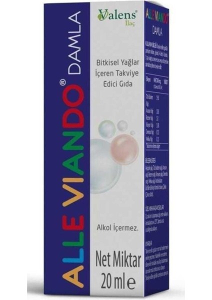 Alleviando 20 ml Damla