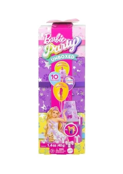 Parti Paketi Bebek ve Aksesuarlar, Minik Dostumun Doğum Günü Serisi Doğum Günü Fiyonkları Seti ve Renk Değişimi ile Pasta Süsleme Etkinliği Dahil 10 Sürpriz, JFG70 fiyatları