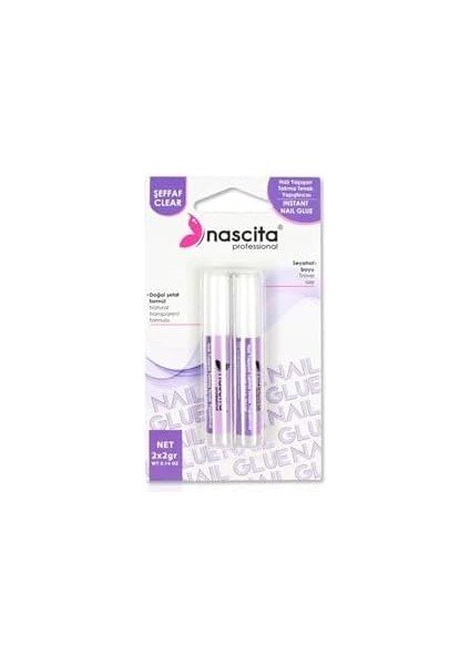 Nascita Şeffaf Takma Tırnak Yapıştırıcısı