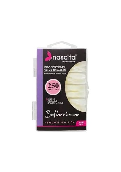 Nascita 250&APOS;LI Kutulu Ballerina Takma Tırnak - 174