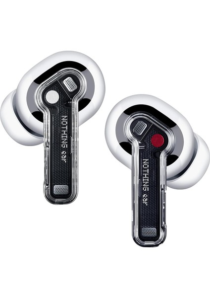 Chatt Entegrasyonlu Kablosuz Bluetooth Kulaklık, 24 Bit Yüksek Çözünürlüklü Ses, Akıllı Aktif Gürültü Azaltma, Gelişmiş Ekolayzer ve 40,5 Saate Kadar Dinleme - Beyaz