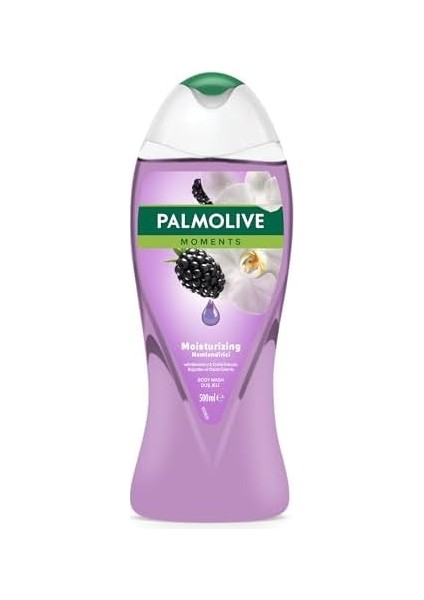 Palmolive Moments Böğürtlen ve Orkide Özleri ile Nemlendirici Banyo ve Duş Jeli 500 ml
