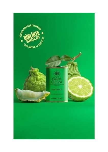 Bergamot Çeşnili 175 ml Natürel Sızma Zeytinyağı (Yeni Hasat) fiyatları
