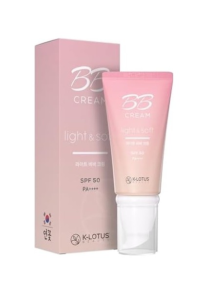 K-Lotus Beauty Light & Soft Ince Yapılı Hafif Kapatıcı Bb Krem Spf 50 Pa+++ 45 ml