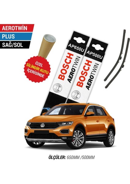 Volkswagen T-Roc 2022 Model Silecek Takımı Ön Bosch Aerotwin Plus