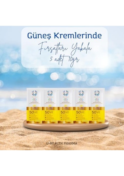 U Health Güneş Kremi 50 Spf Kids 5 Adet 10 gr modelleri