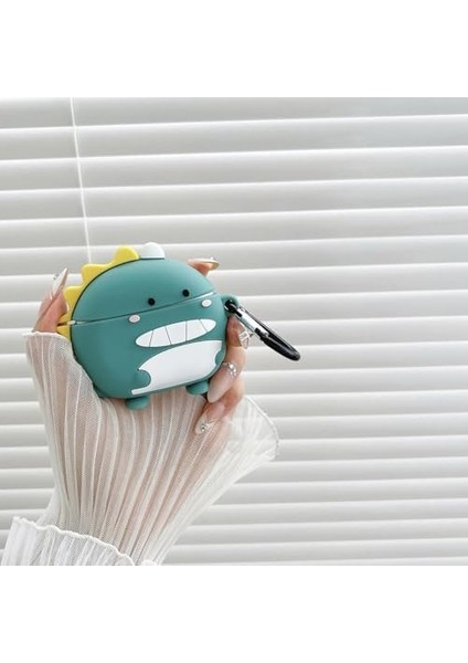 Se2 Ile Uyumlu Figürlü Silikon Kılıfı (Ürün Kulaklık Değildir) (Yeşil Dinozor) fiyatları