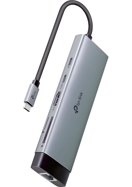 UH9120C, 4K 60Hz Hdmı, Gigabit Port, 100W Hızlı Şarj, Sd ve Microsd Kart Yuvası, 5gbps Transfer Hızı, 9&apos;u Bir Arada Usb-C Hub