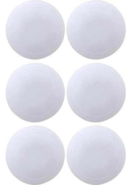 Kapı Stoperi Tamponu Kendinden Yapışkanlı Kapı Stopu Beyaz 6 Adet