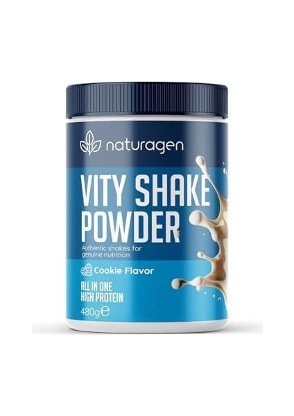 Naturagen Vity Shake Powder 480G Biscuit Flavored fiyatları