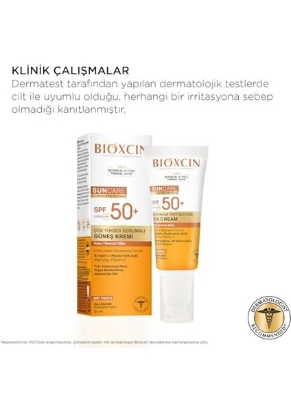 Bioxcin Sun Care Spf 50 Güneş Koruyucu Set – Yüz Kremi 50 ml + Vücut Spreyi 200 ml – Kuru ve Normal Ciltler Için, Suya Dayanıklı, Anti-Alerjik fiyatları