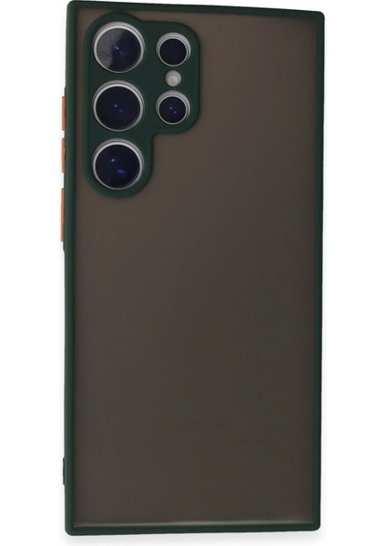 Samsung Galaxy S24 Ultra Kılıf Montreal Silikon Kapak - Yeşil indirimleri