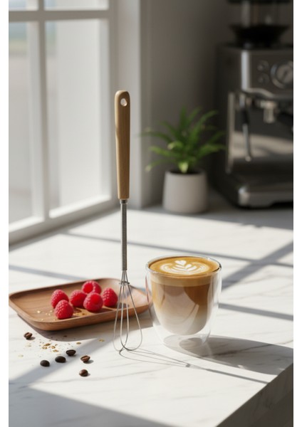 Morwood Akasya Saplı Mini Artisan Çırpıcı 22 cm fırsatları