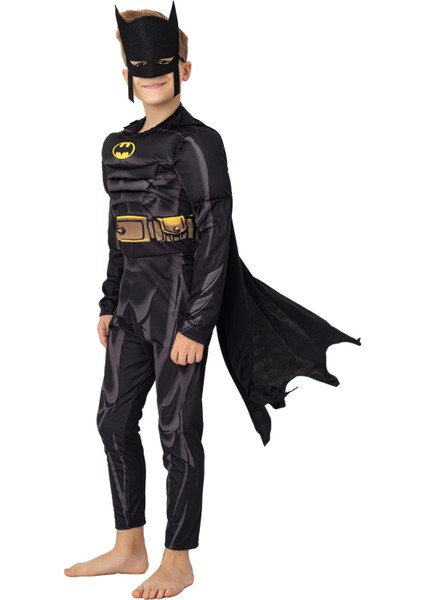Batman Kostümü Kaslı Lisanslı fiyatları