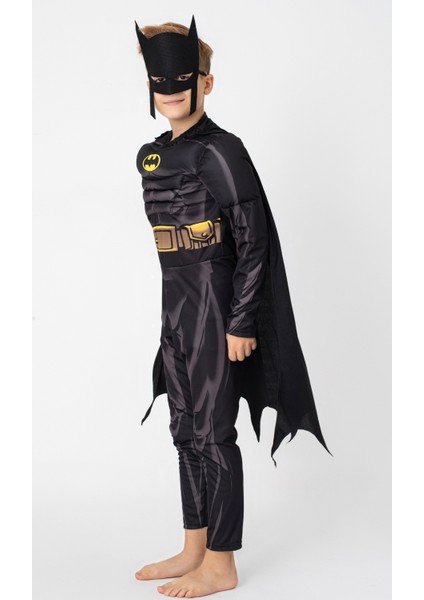 Batman Kostümü Kaslı Lisanslı modelleri