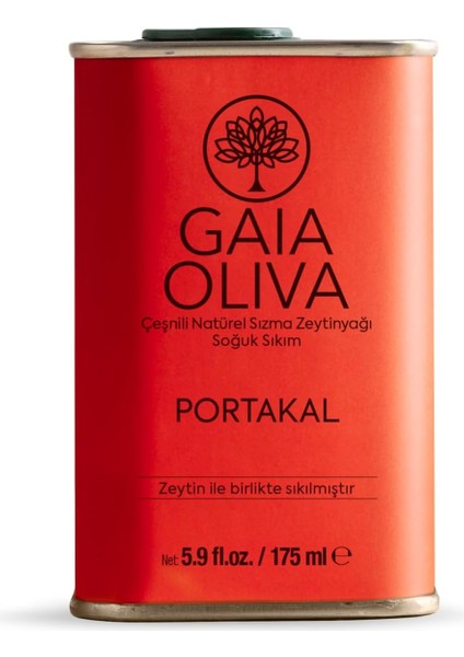 Portakal Çeşnili 175 ml Natürel Sızma Zeytinyağı (Yeni Hasat)