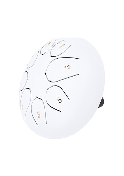 Davul, 6 Inç 8 Notlar Meditasyon Için Kamp Için Yağmur Davul (Whıte) fırsatları