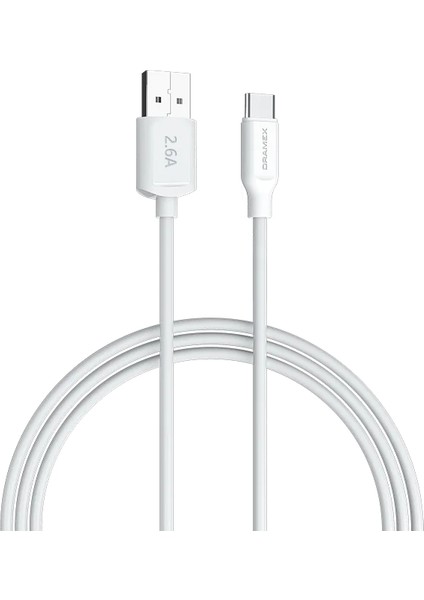 D26TK 2.6A Type-C-Usb Şarj ve Data Kablosu