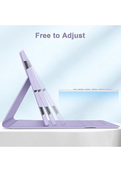 Galaxy Tab S10 LITE/S9/S10 Fe/s9 Fe 10.9 Inç Case Uyumlu Keybord Bluetooth Türkçe Q Klavyeli Kılıfı (Lila) indirimleri