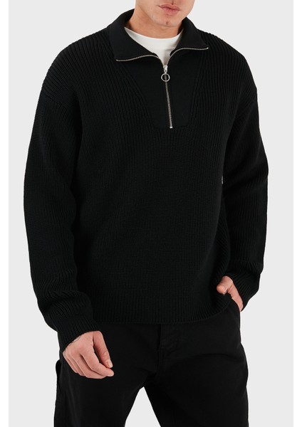 Yün Karışım Regular Fit Dik Yaka Sweat Erkek Sweat LB25FWCLAMUSW fiyatları