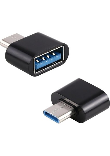C USB 3.1 To USB 3.0 Otg Şarj Data Çevirici Dönüştürücü Adaptör