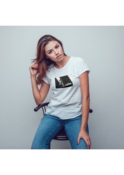 Keith Richards Anvers 1973 Tişört - Beyaz fiyatları