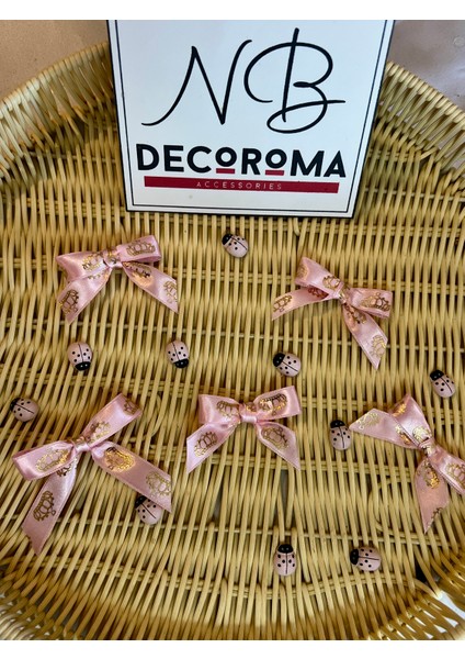 20 Adet Kız - Erkek Yeni Doğan Bebek Hediyelik Fiyonk | Baby Shower | Hoşgeldin Bebek Süsleri | fiyatları