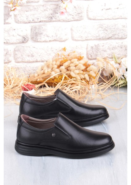 146404 Lastikli Comfy Orijinal Ürün Rahat Yumuşak Hakiki Deri Erkek Ayakkabı fiyatları