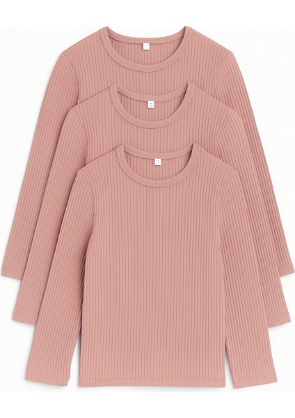 Unisex Kız-Erkek Çocuk Çoklu Renkli Kombin Fitilli Badi