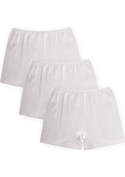 Üçlü Biyeli Kız Boxser 2-9 Yaş Ekru